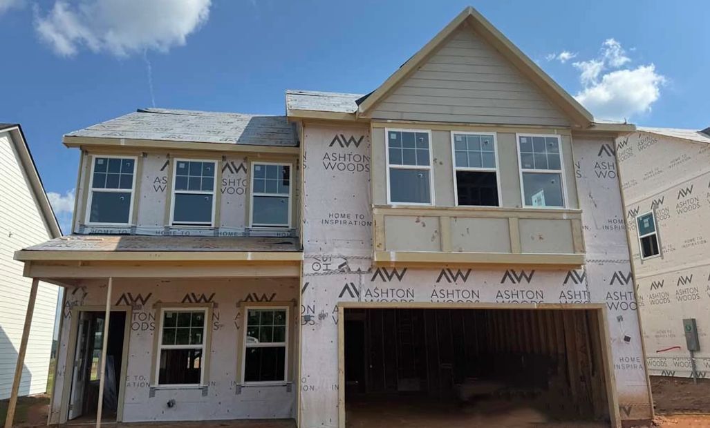 Front Exterior Construction Progress