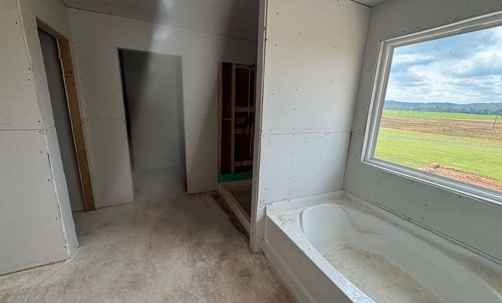 Primary Bathroom Construction Progress