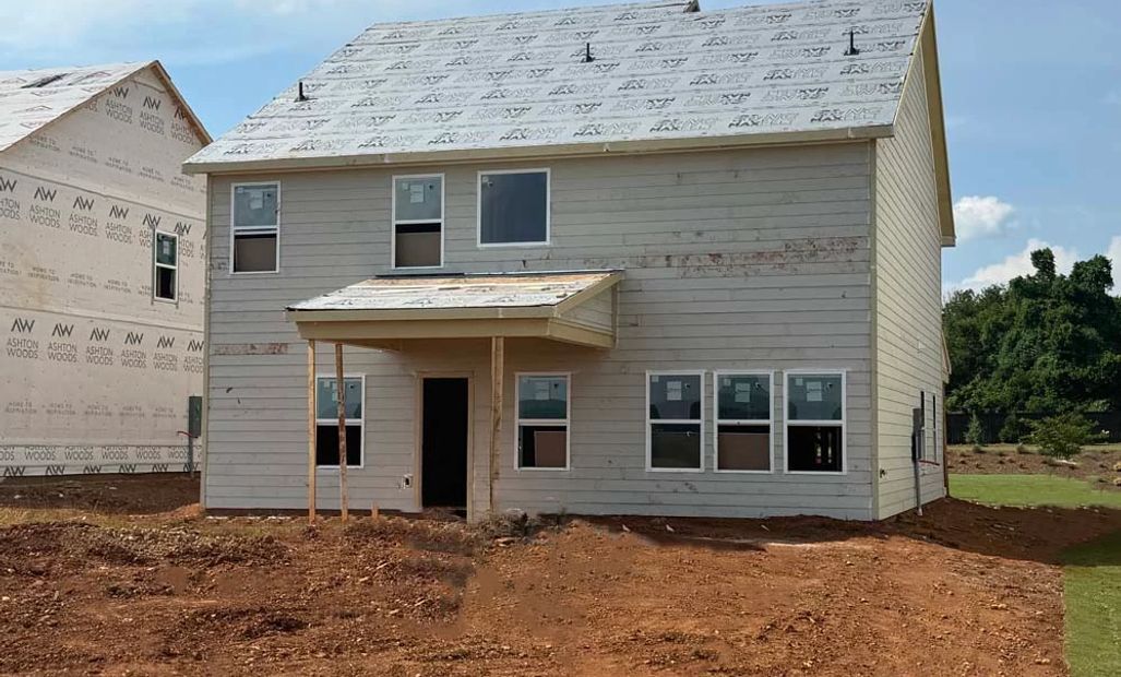 Rear Exterior Construction Progress