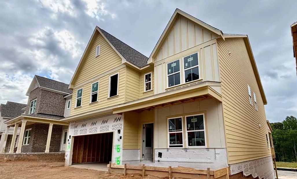Front Exterior Construction Progress