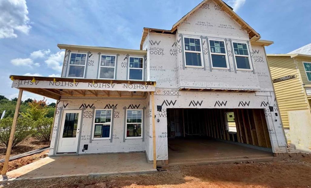Front Exterior Construction Progress