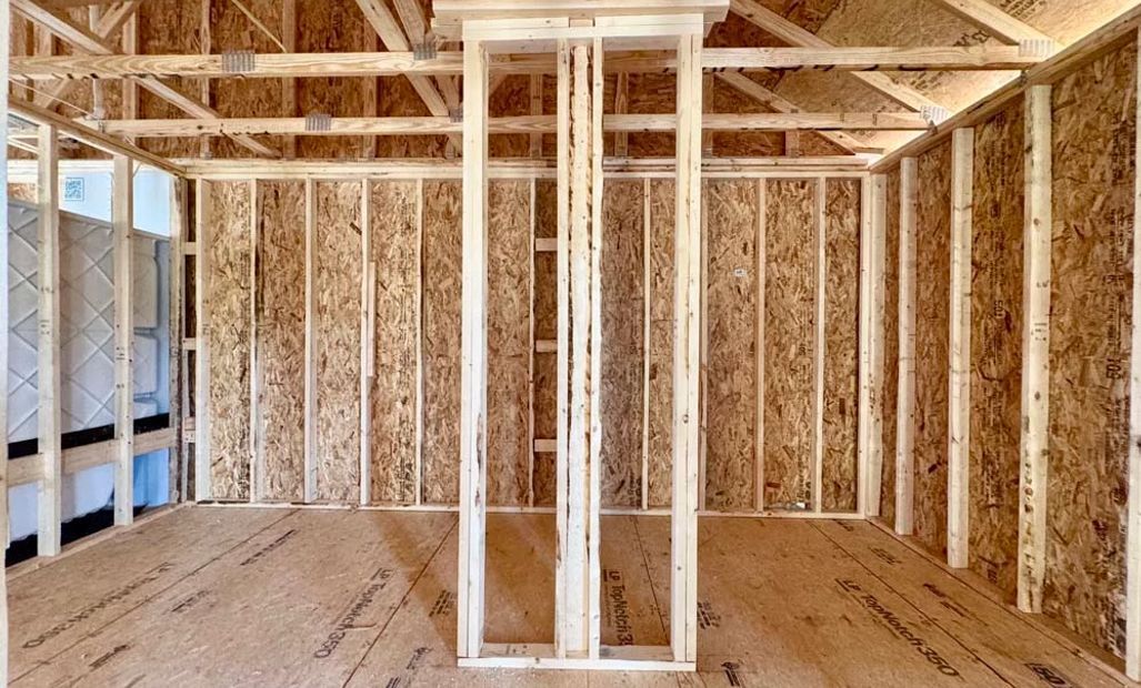 Primary Bathroom Walk-In Closet Construction Progress