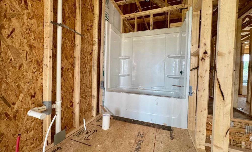 Bathroom Three Construciton Progress