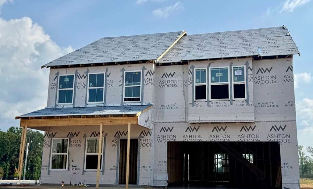 Front Exterior Construction Progress