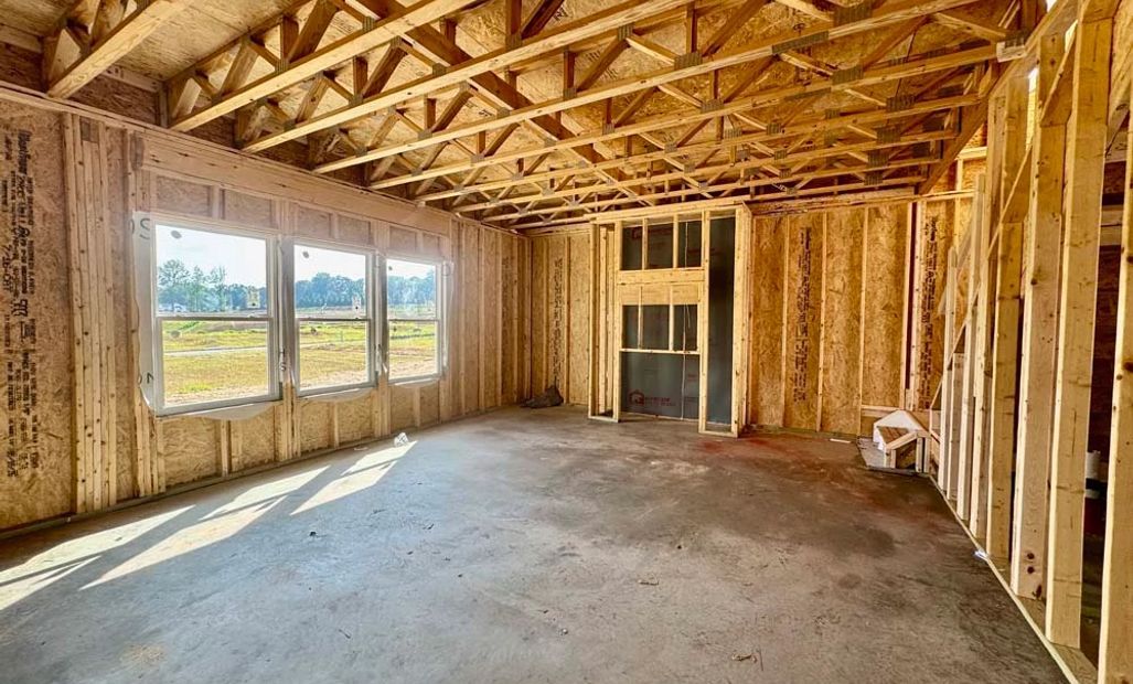 Family Room Construction Progress