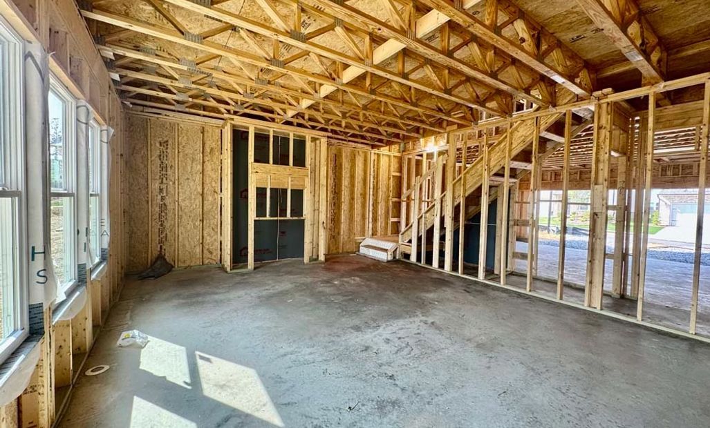 Family Room Construction Progress