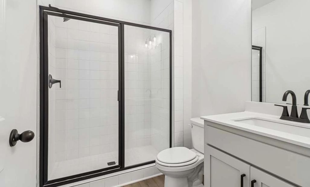 Sample Photo: Guest Bathroom Featuring Artisan Collection Finishes