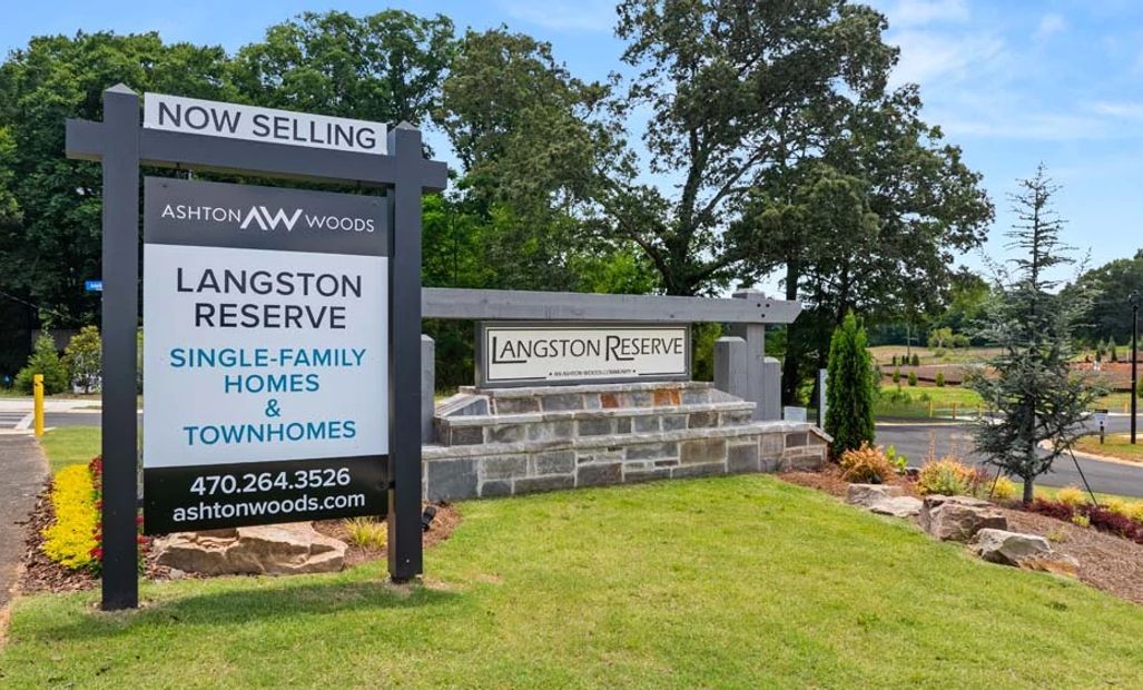 Welcome Home to Langston Reserve by Ashton Woods!