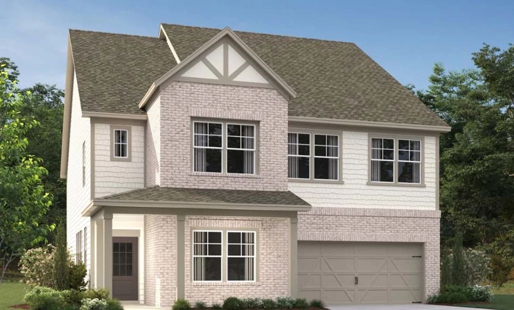 Rendering is for illustrative purposes. Actual exterior selections may vary by homesite.