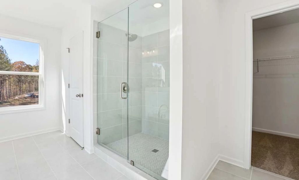 Sample Photo: Primary Bathroom Walk-In Shower