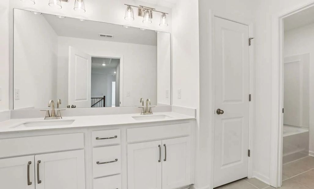 Sample Photo: Bathroom Two featuring Harmony Collection Finishes