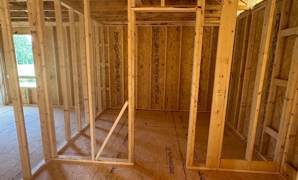Primary Bedroom Walk-In Closet Construction Progress