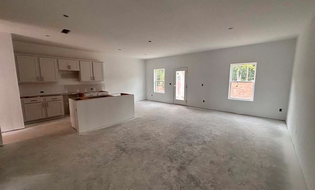 Family Room Construction Progress