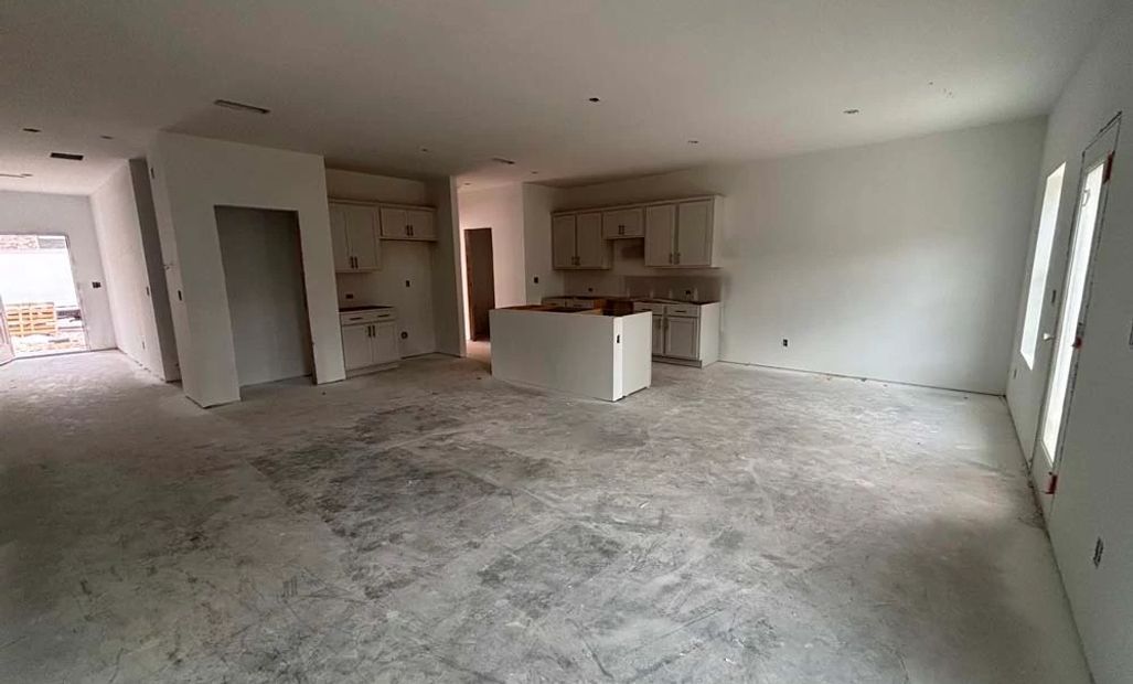 Family Room Construction Progress