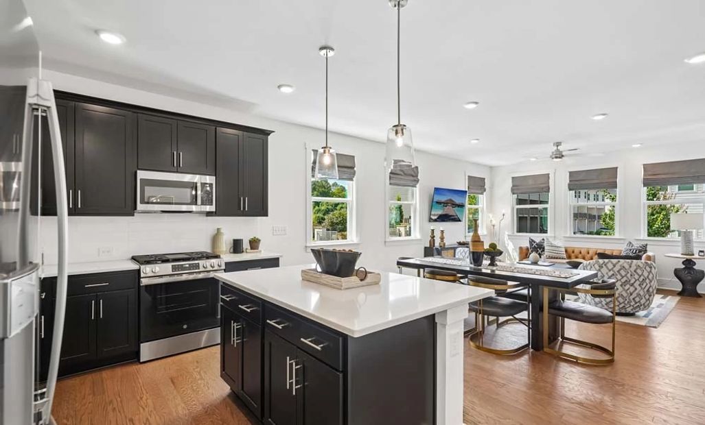 Kitchen featuring our Industrial Signature Collection Finishes