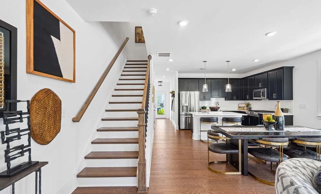 Stairs to Second Floor
