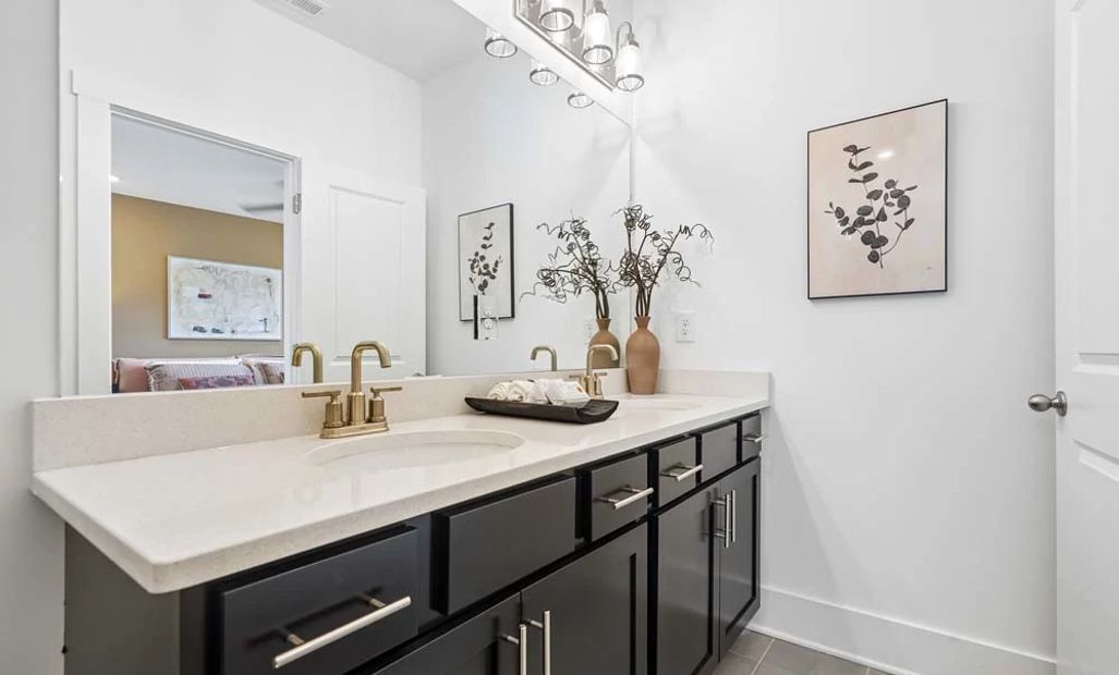 Primary Bathroom featuring Industrial Signature Collection Finishes