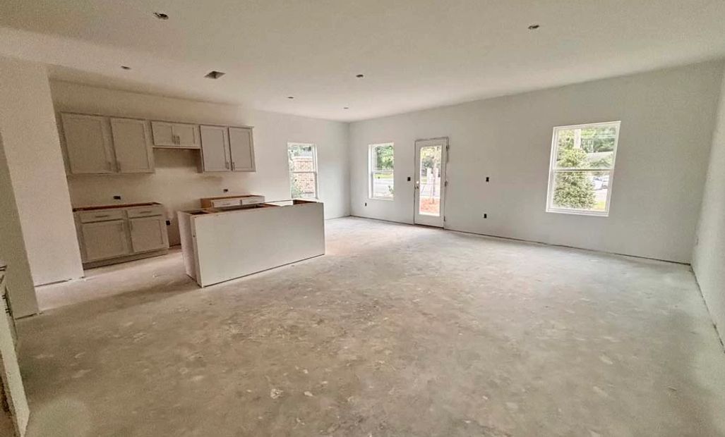 Family Room & Kitchen Construction Progress
