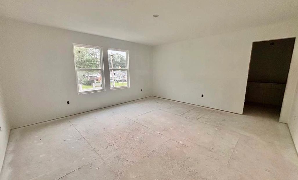 Primary Bedroom Construction Progress