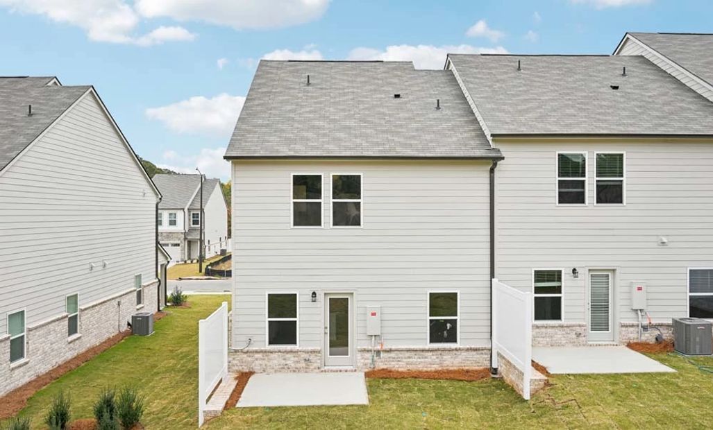 Sample Photo: Rear Exterior Featuring Private Patio