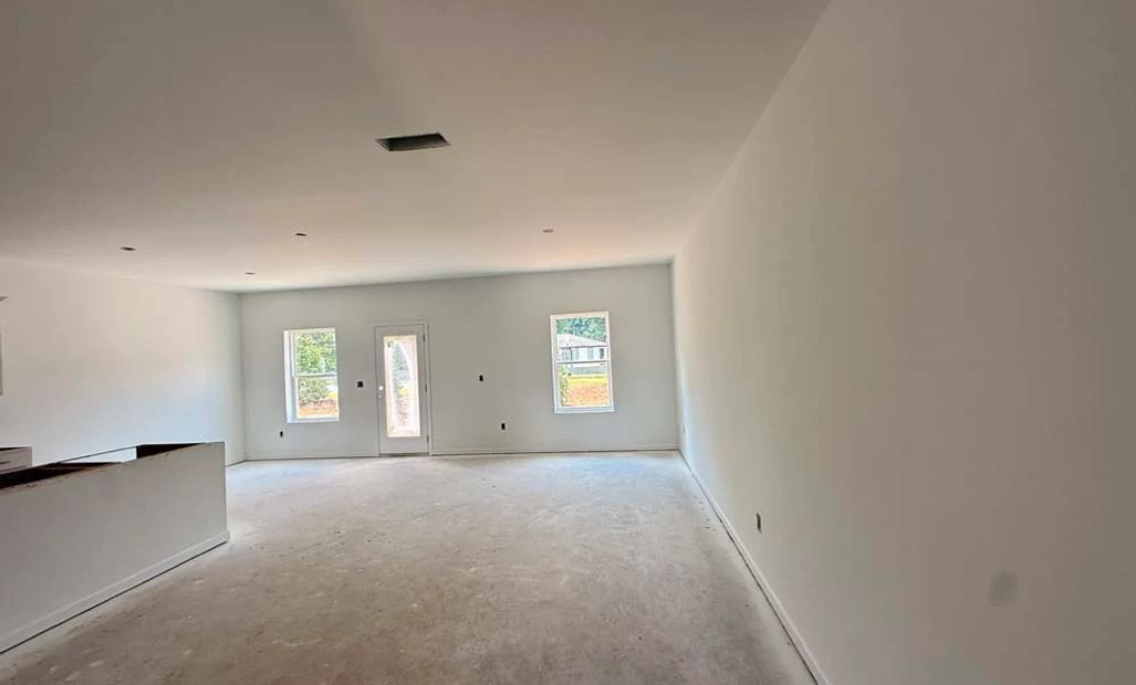 Family Room Construction Progress