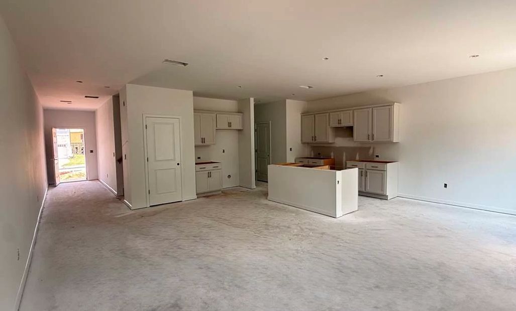 Family Room & Kitchen Construction Progress
