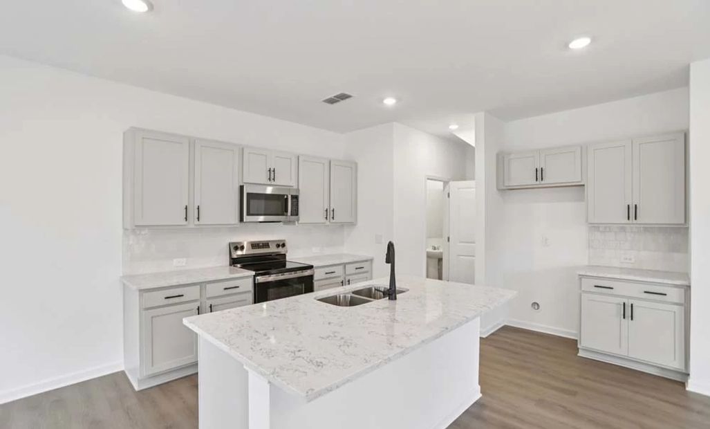 Sample Photo: Kitchen Featuring Artisan Collection Finishes