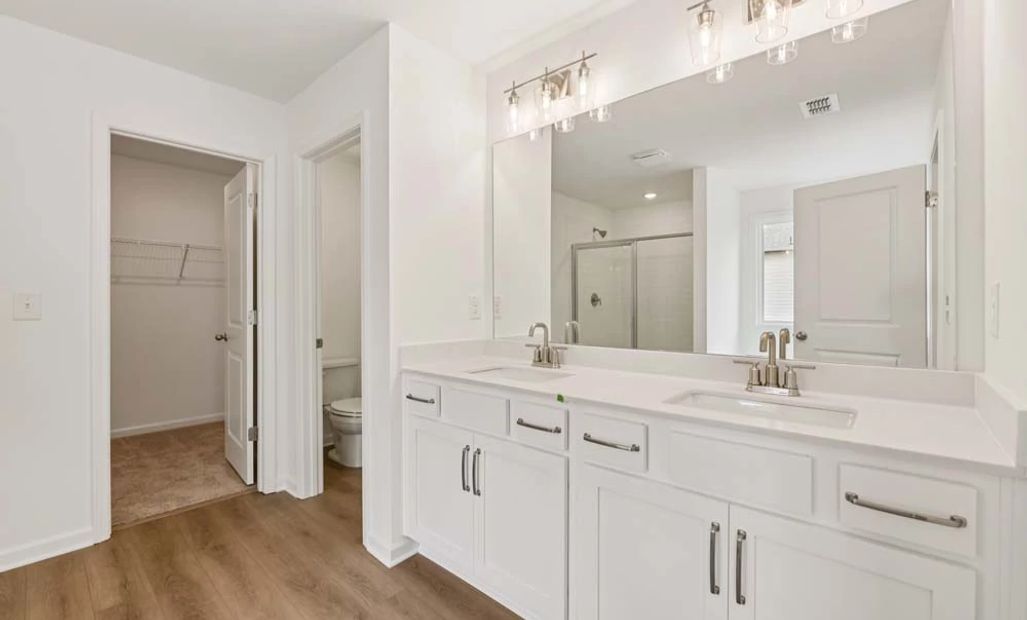 Representative Photo: Primary Bathroom Featuring Timeless Collection Finishes