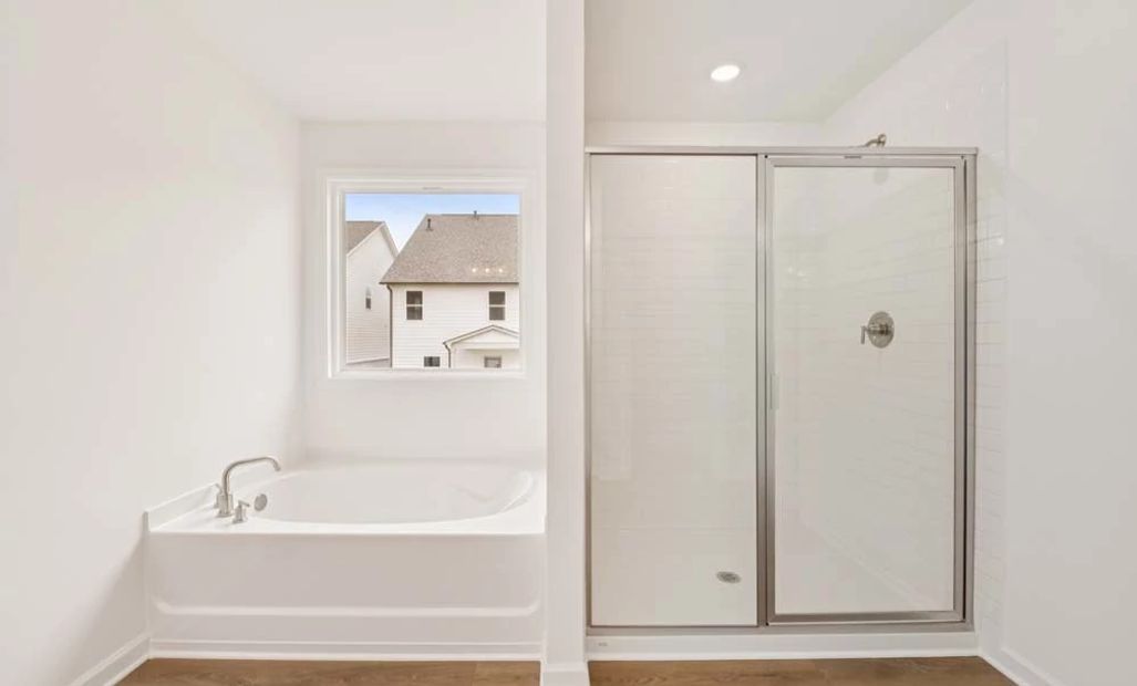 Representative Photo: Primary Bathroom Walk-In Shower & Soaking Tub