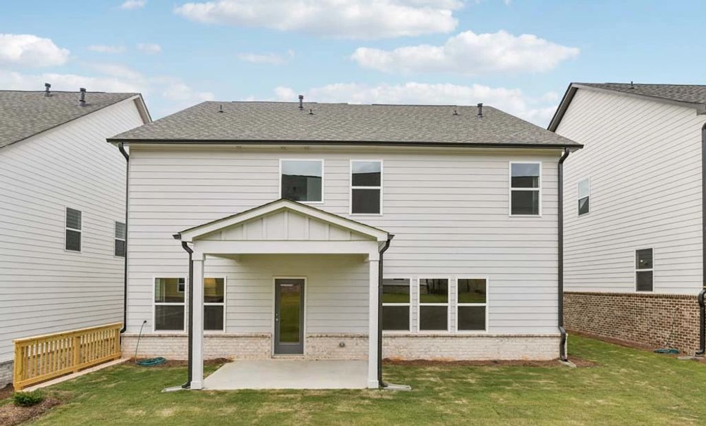 Representative Photo: Rear Exterior Featuring Covered Patio