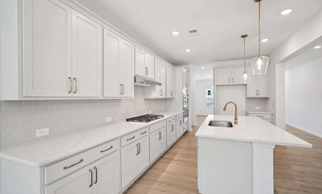 Sample Photo: Kitchen Featuring Serene Collection Finishes