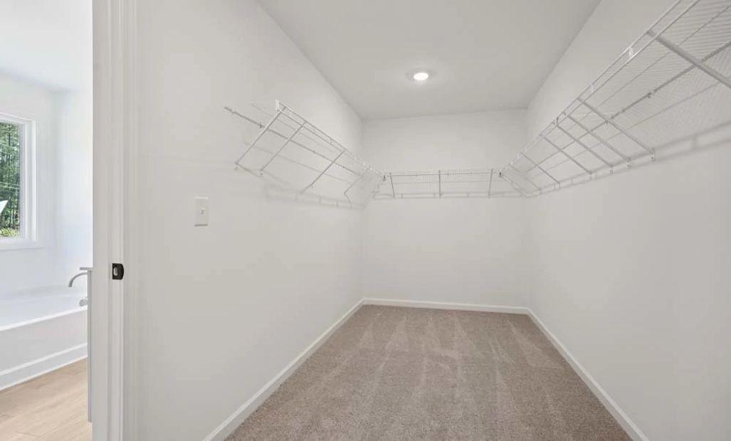Sample Photo: Primary Bedroom Walk-In Closet