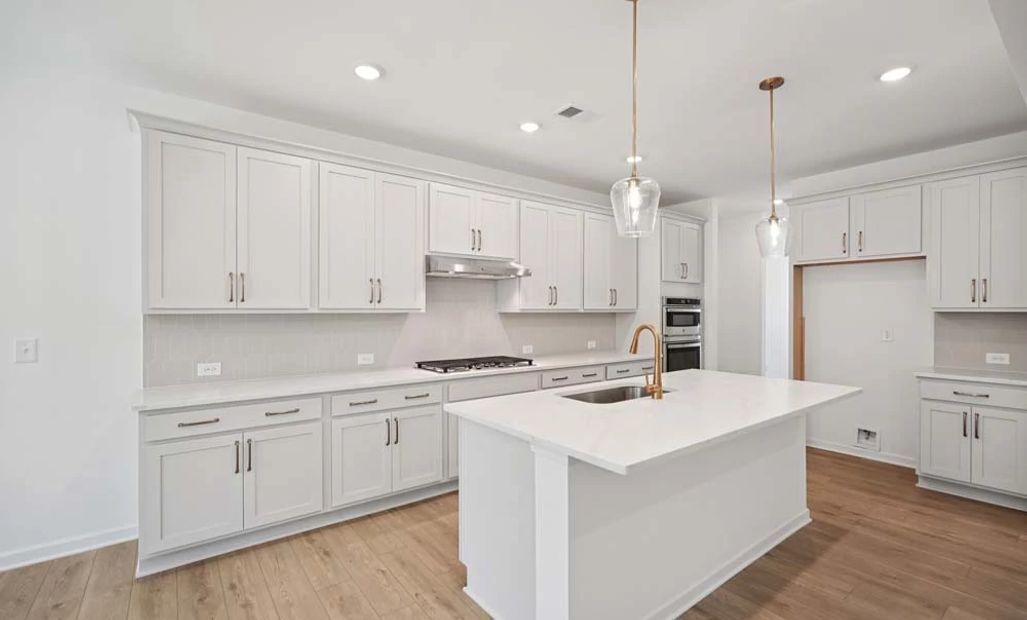 Sample Photo: Kitchen Featuring Serene Collection Finishes