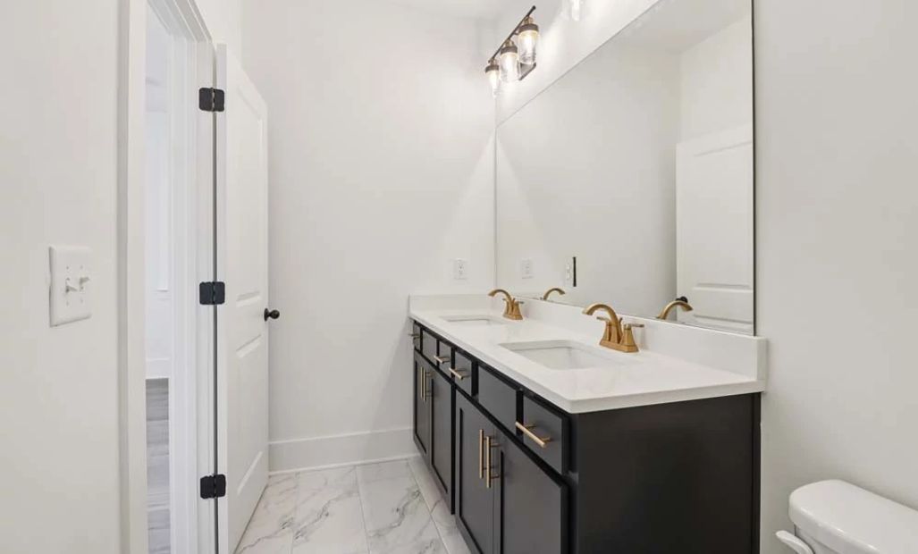 Representative Photo: Primary Bathroom featuring Luxe Collection Finishes