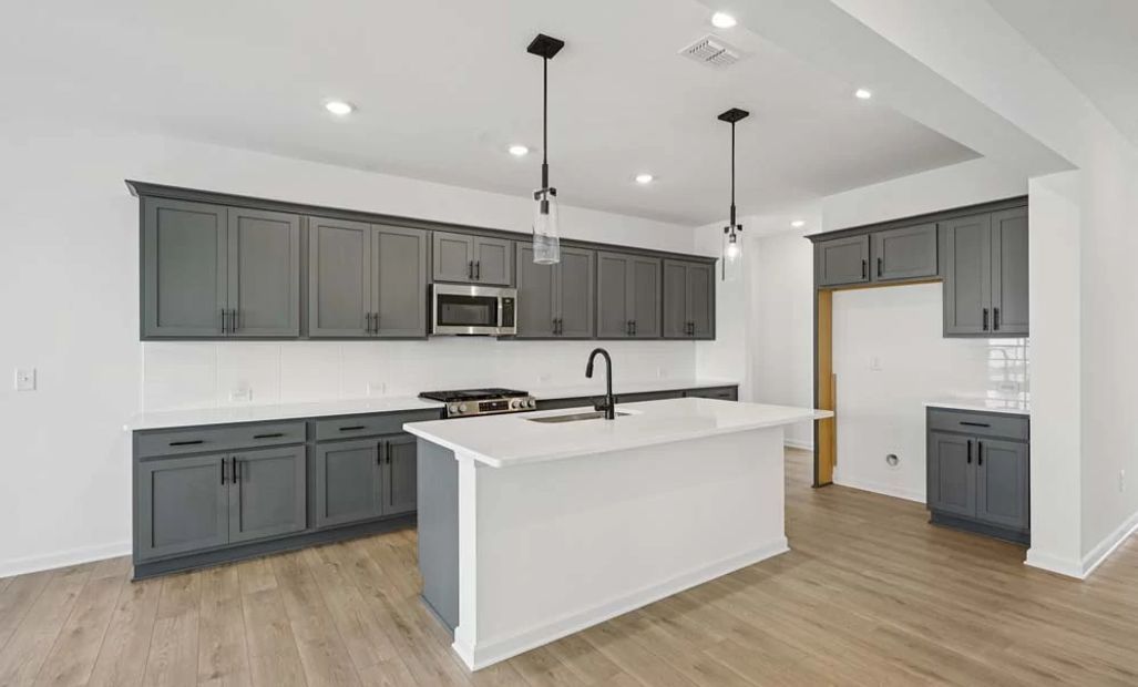 Representative Photo: Kitchen Featuring Minimalist Collection Finishes