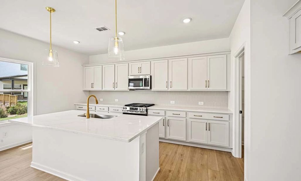 Sample Photo: Kitchen Featuring Serene Collection Finishes