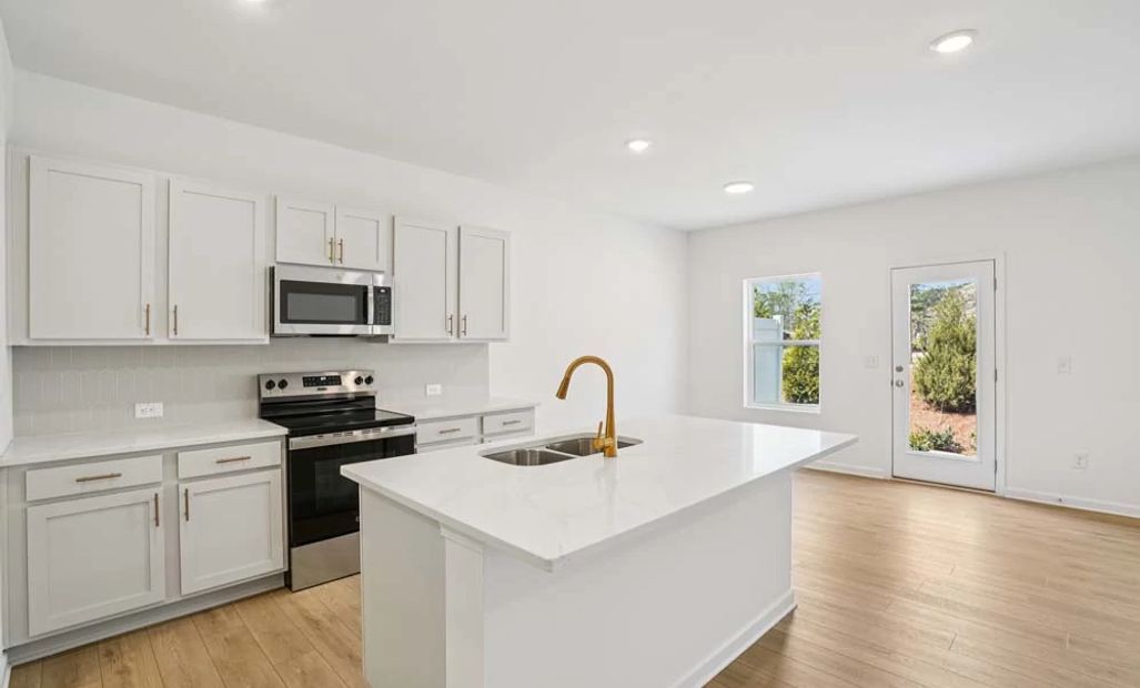 Representative Photo: Kitchen featuring Serene Collection Finishes