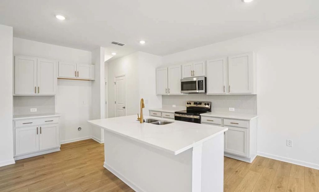 Sample Photo: Kitchen featuring Serene Collection Finishes
