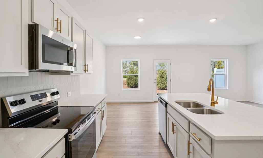 Sample Photo: Kitchen featuring Serene Collection Finishes