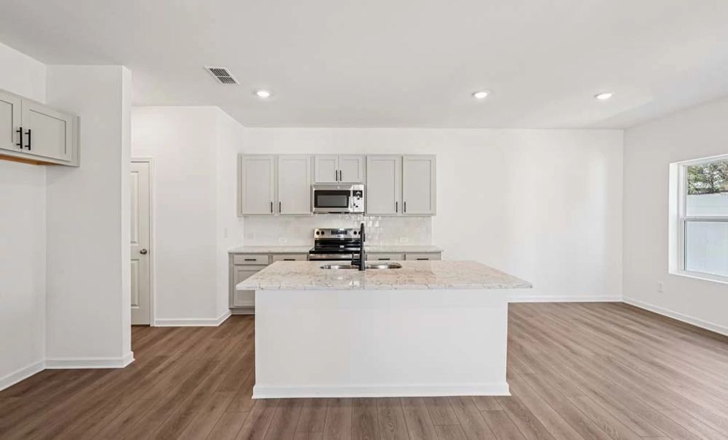 Sample Photo: Kitchen Featuring Artisan Collection Finishes