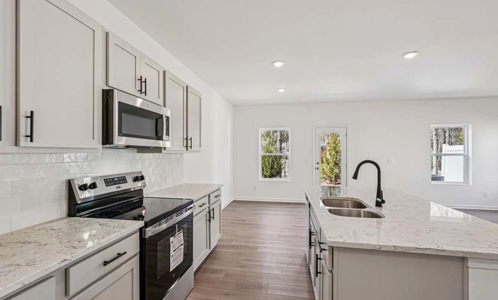 Sample Photo: Kitchen Featuring Artisan Collection Finishes