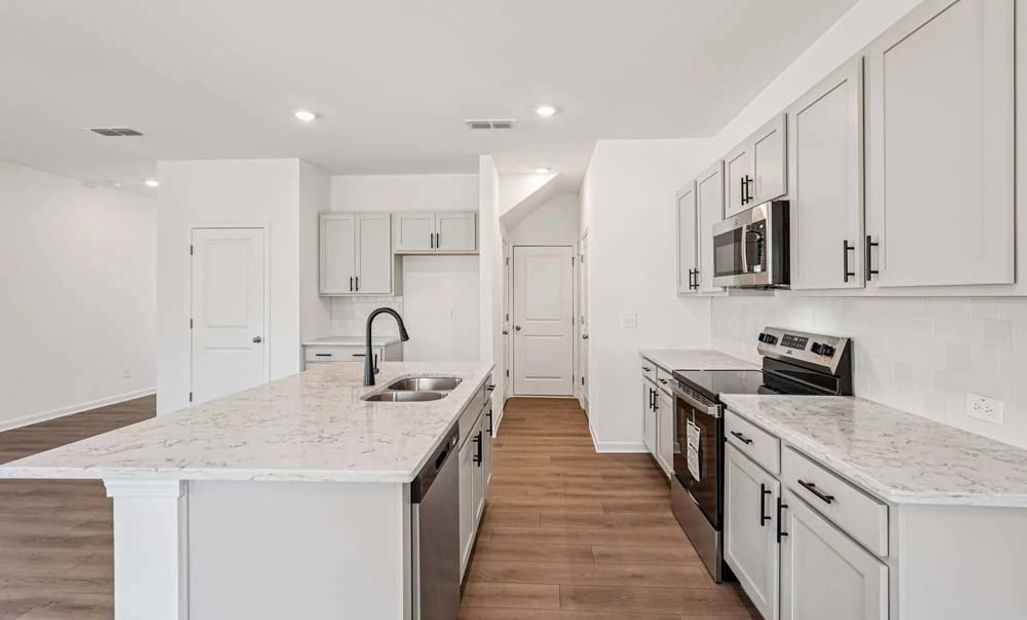 Sample Photo: Kitchen Featuring Artisan Collection Finishes