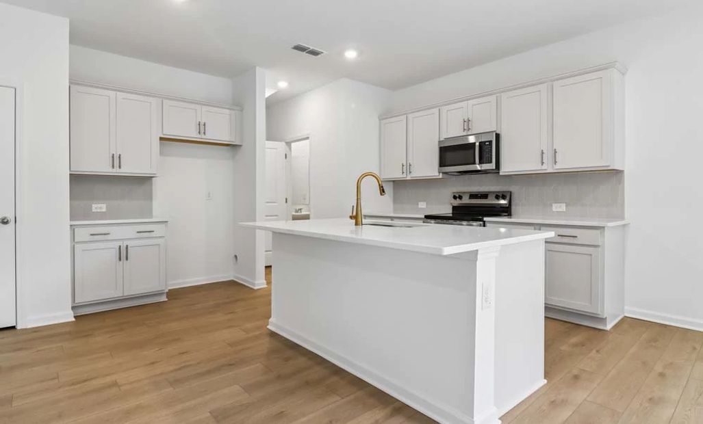 Kitchen Featuring Serene Collection Finishes