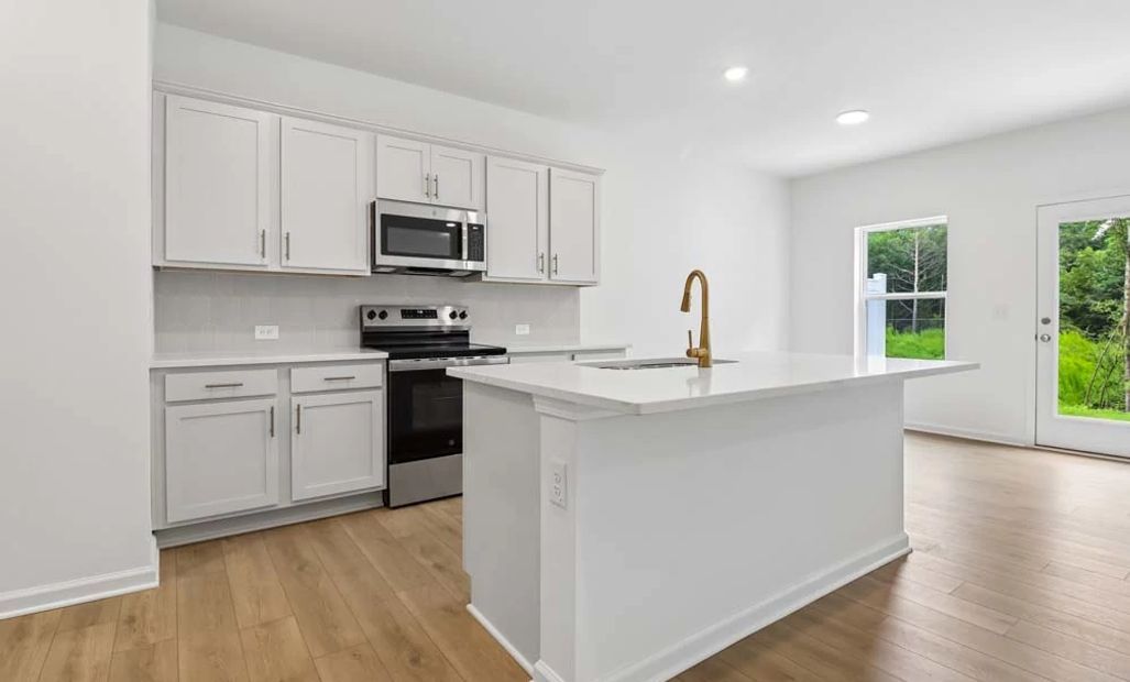 Kitchen Featuring Serene Collection Finishes