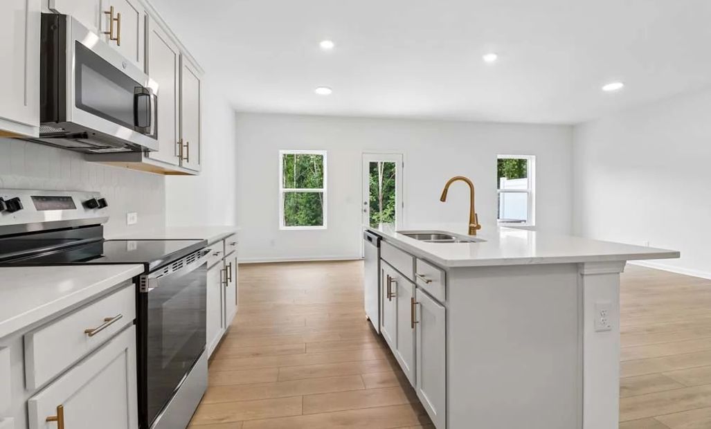 Kitchen Featuring Serene Collection Finishes