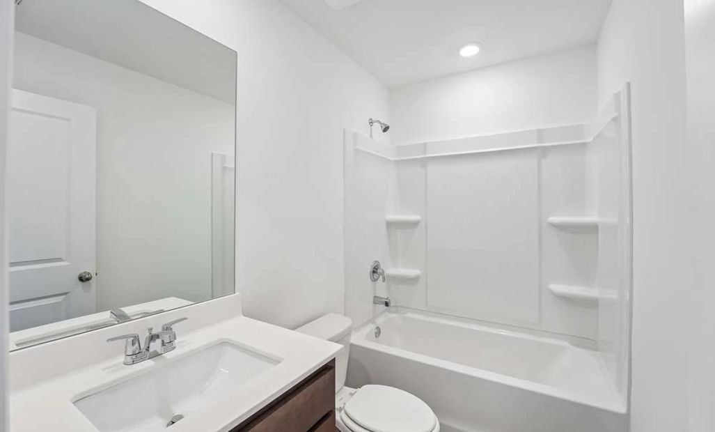 Bathroom Two featuring Roosevelt Collection Finishes