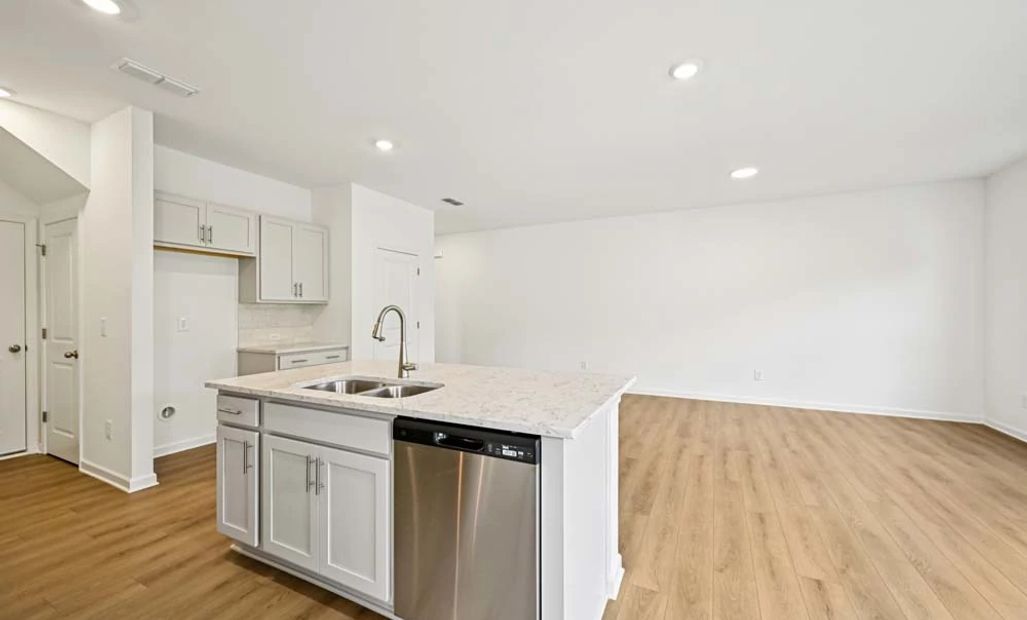 Sample Photo: Kitchen Featuring Milan Collection Finishes