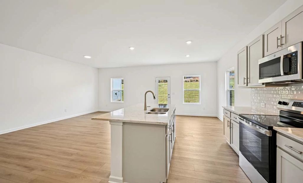 Sample Photo: Kitchen Featuring Milan Collection Finishes