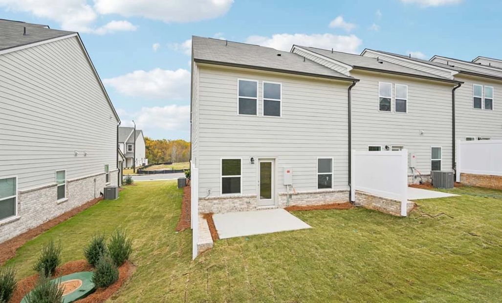 Sample Photo: Rear Exterior Featuring Private Patio