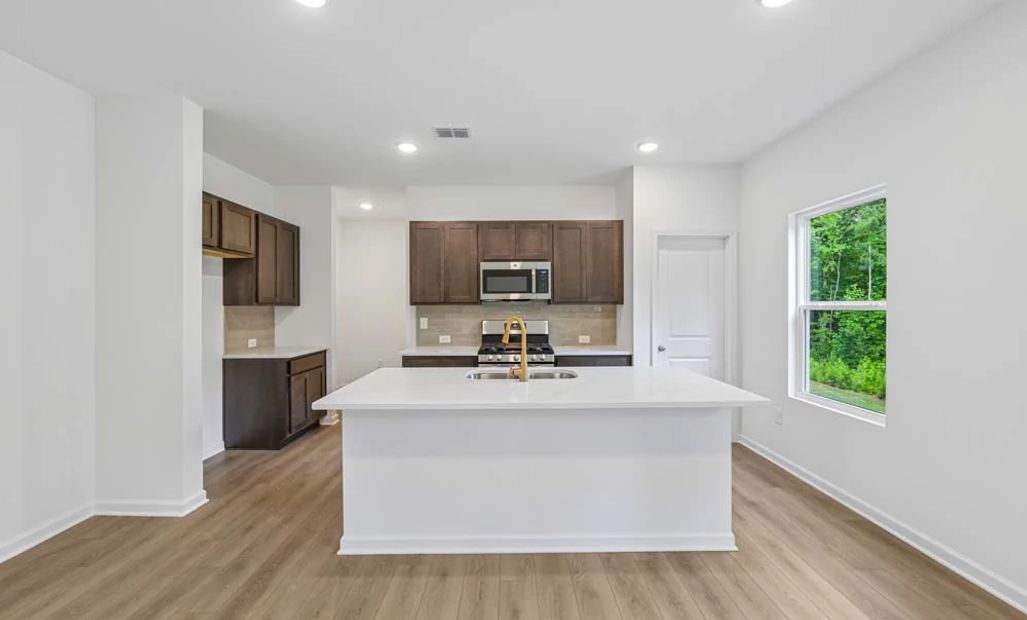 Representative Photo: Kitchen Featuring Oxford Collection Finishes
